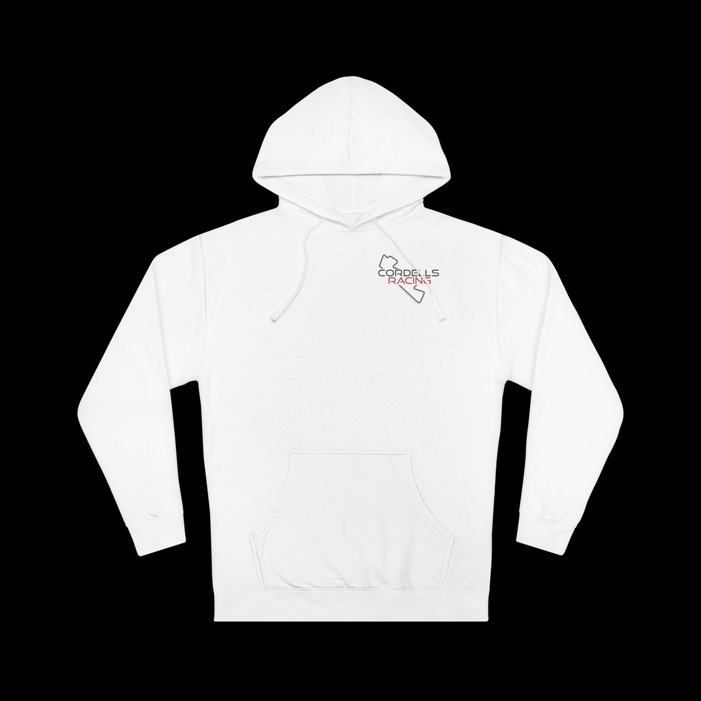Racing Themed Unisex Hooded Sweatshirt - Perfect for Motorsports Fans